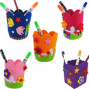 Cute Creative Handmade Spring Container - DIY Pencil Holder - Child Skill -
