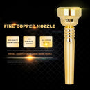 17C Musical Trumpet Mouthpiece Brass Instrument Replacement Practice Bugle Mouth