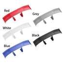 Red/ Blue/ Grey Rear Trunk Wing Mini Spoiler Car Tail Decoration Carbon Fiber