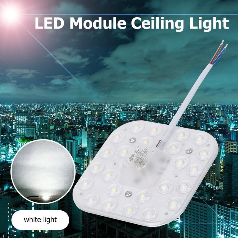 5pcs 24LED Module 12W Magnet Source Replace Ceiling Light(White Light)
