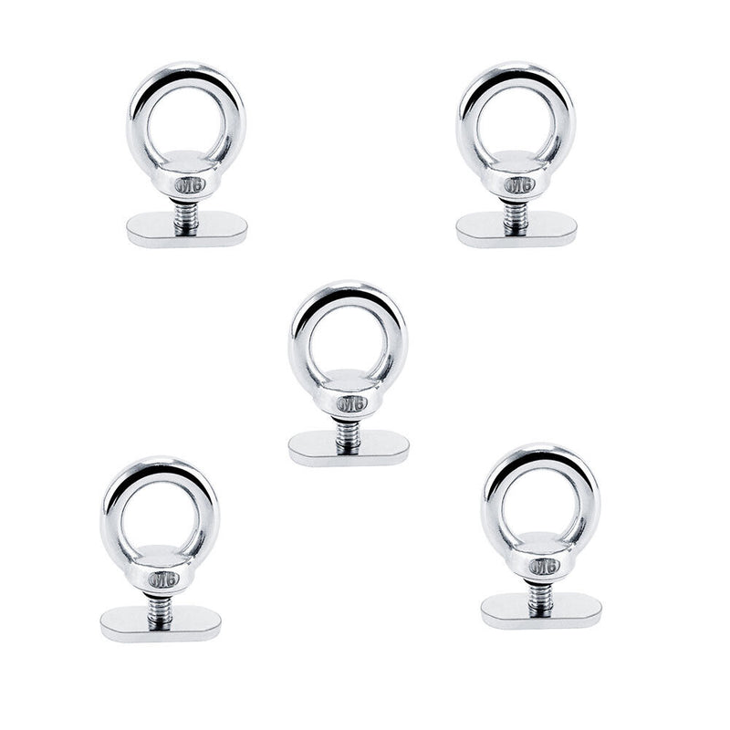 5pcsStainless Steel Kayak Rail Track Screws Track Nuts Hardware