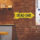 Arrow DEAD END Retro Metal Plate Tin Sign Poster Plate Home Decor Iron Painting