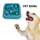 Dog Feeding Food Bowls Slow Eating Feeder Dish Pet Anti Gulping (Green) Newly