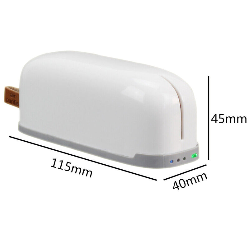 3 Modes Refrigerator Deodorizer Ozone Air Purifier for Wardrobe Cabinet Suitcase