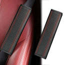 2x Car Seat Belt Cover Strap Pad Shoulder Comfort Cushions Accessories Black Re#
