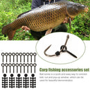 Ronnie Rig Boilies Bait Screw Hook Stops Beads Kit Carp Fishing Tackle (03)