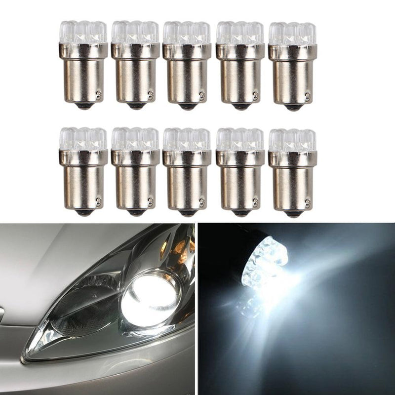 10x BA15S P21W 1156 382 9 LED Car Rear Brake Light Lamp DC 12V