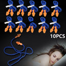 Shape Protect Hearing Anti-Noise Earplugs With Corded Earmuff Soft Silicone