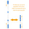 Telescopic Pool Pole Extension Rod for Cleaning 3-Section for Pool Skimmer Net