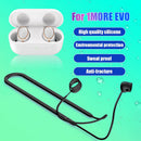 Soft Silicone Headphone Neck Strap Anti-Lost Earphone Rope Lanyard for 1MORE EVO