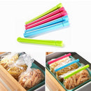 6 pc Food Snack Gasket Gasket Bags Clips Sealer Clip Ziplock Cl