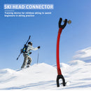 Removable Training Elastic Clip Winter Ski Tip Connector for Beginner Children
