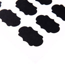 15st Handwerk Etiketten Blackboard Aufkleber Tafel Paste Abziehbilder für Glas-B