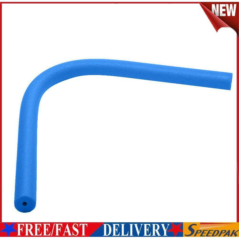 Flexible Learn Swimming Pool Noodle Water Float Floating Aid (Hollow Blue)