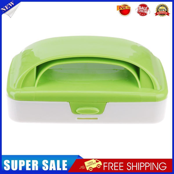 Handheld Carpet Brushes Table Sofa Bed Crumb Sweeper Roller Cleaner (Green)