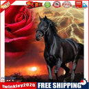 5D DIY Full Round Drill Diamond Painting Sunset Rose Art Rhinestone Drawing