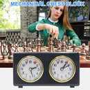 International Chess Board Game Clock Timer Plastic Analog Mechanical Chess