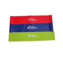 3pcs Stretchable Rubber Elastic Yoga Belt Band Pull Rope Resistance Tape