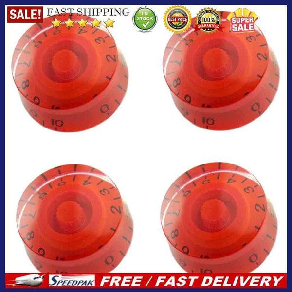 4pcs Electric Guitar Knob Cap Guitar Volume Tone Button Musical Instrument Pa