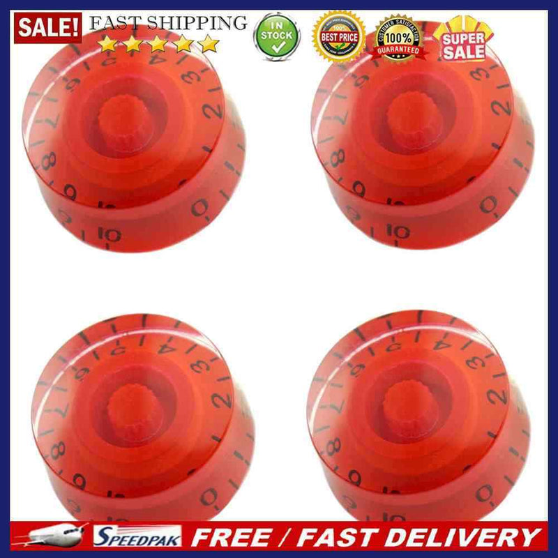 4pcs Electric Guitar Knob Cap Guitar Volume Tone Button Musical Instrument Pa