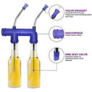 Double Beer Snorkel Beer Dispenser For Birthday Christmas 2021 Party Best B6L1