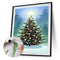 Christmas Frameless Picture Oil Paint By Numbers Hand Painted Picture for Hom