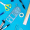 Geometric Ruler - Craft Supplies Mathematics Drawing Ruler for DIY Card Craft