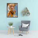 Full Cross Stitch 11CT Moon Fairy Counted Embroidery DIY Needlework Kits Crafts