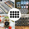 Jars Chalkboard Label Stickers Kitchen Accessories Container s Blackboards C8J6