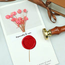 DIY Special Love Sealing Wax Stamp Wedding Custom Invitations Metal Head Decor