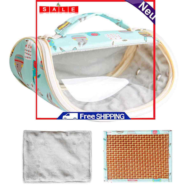 Hamster Carrier Bag Breathable Outdoor Travel Handbags for Guinea Pig Hedgehog