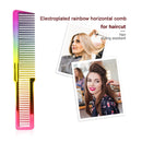 Haircut Hairdresser Comb Colorful Rainbow Comb Hairdressing Styling Tool Newly