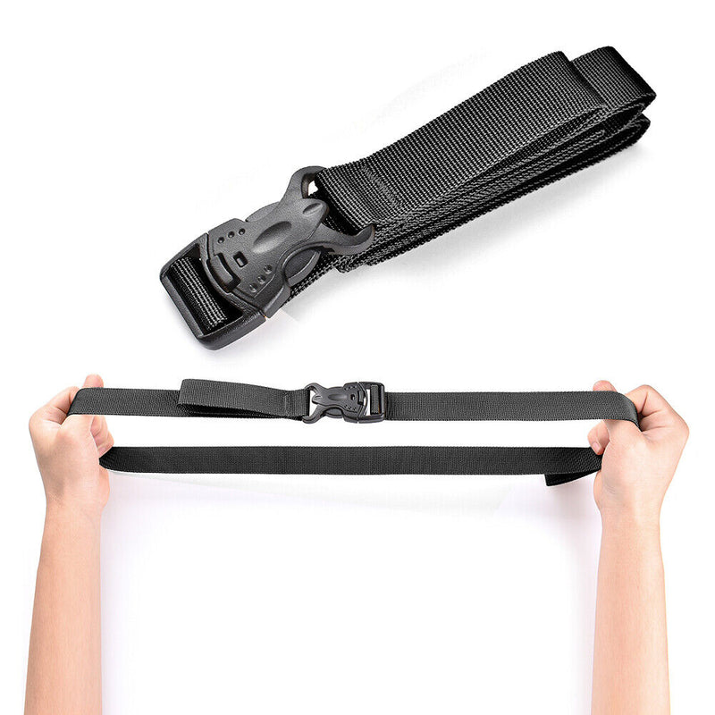 Folding Camping Travel with Buckle Tie Down Rope Adjustable Luggage Belt Stra