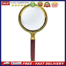 80mm Handheld 10X Magnifier Magnifying Glass Loupe for Reading Jewelry