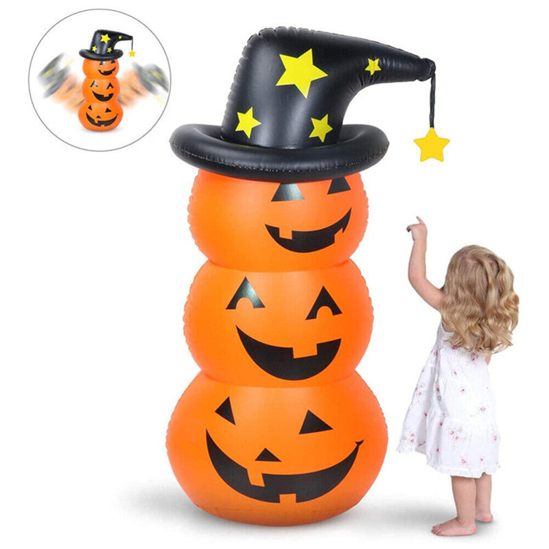 Halloween Decor Inflatable Tumbler Water Flooding Easy Clean Outdoor Party Decor