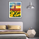 5D DIY Full Round Drill Diamond Painting Building Landscape Drawing (V1572)