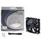 Phanteks 4 Pin PC Case 14cm Cooling Fan Silent PWM Cooler Radiator (Black) Newly
