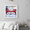 Diamond DIY Snowman Full Round Drill Rhinestone Kit