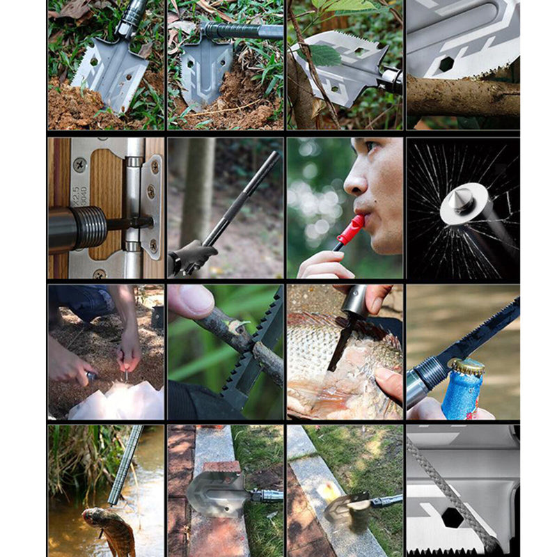 Klapp schaufel multi-tool taktisches vertiefung werkzeug outdoor camping wandern