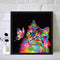 5D DIY Diamond Painting Kits Full Round Drill Colorful Cat Mosaic Picture
