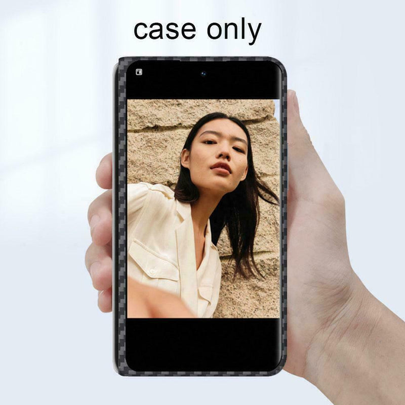 1x For OPPO Find N Luxury Shockproof Hybrid Carbon Case PC Fiber Hard Gift R3Y2