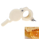Plastic Honey Gate Valve Honey Extractor Honey Tap Beekeeping Tool(White)