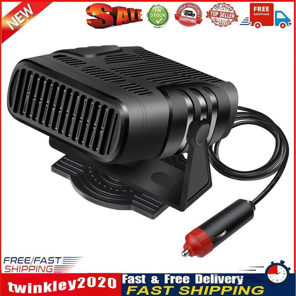 Portable Car Heater Fan Air Cooler Demister Defroster Heating Fan (12V) Newly