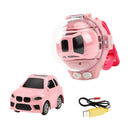 Mini Remote Control 4CH 1/58 5km/h 2.4GHz Watch RC Racing Car Gift for Kids Boys