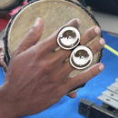 Finger Jingle Tambourine Metal Bell African Drums Percussion Instruments