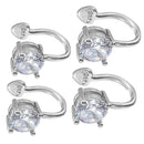 Fashion Gift Non Piercing Earrings Tragus Earrings No Pierced Zircon Ear Cuff