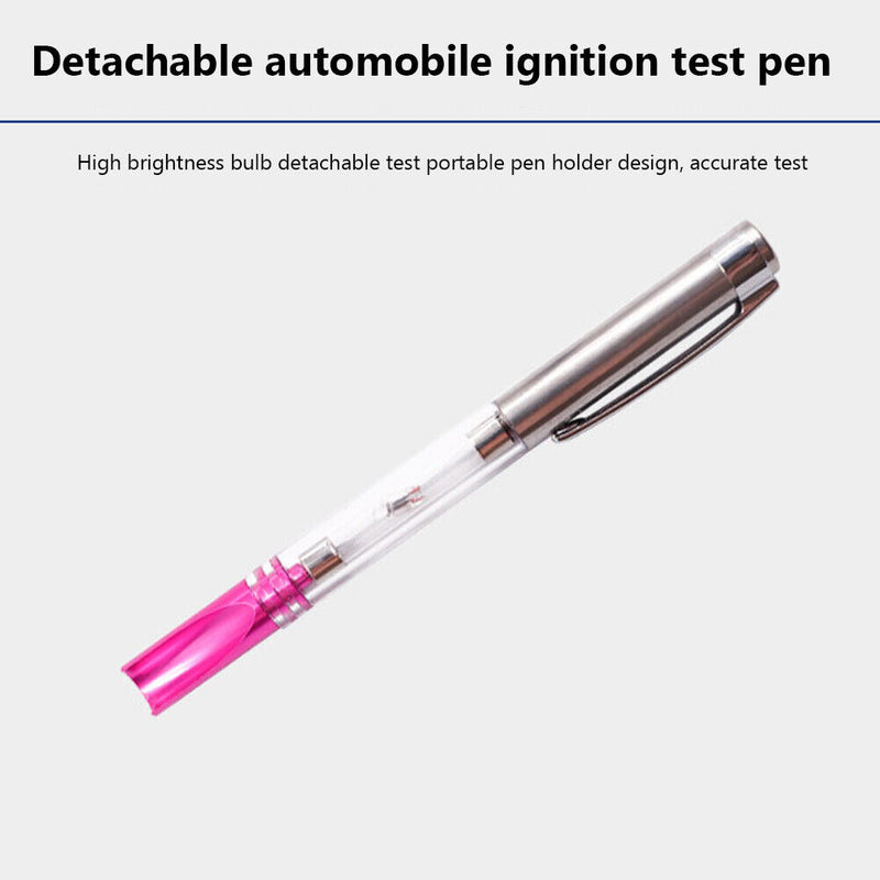 Car Ignition System Tester Engine Spark Indicator Plugs Wire Coil Diagnosti