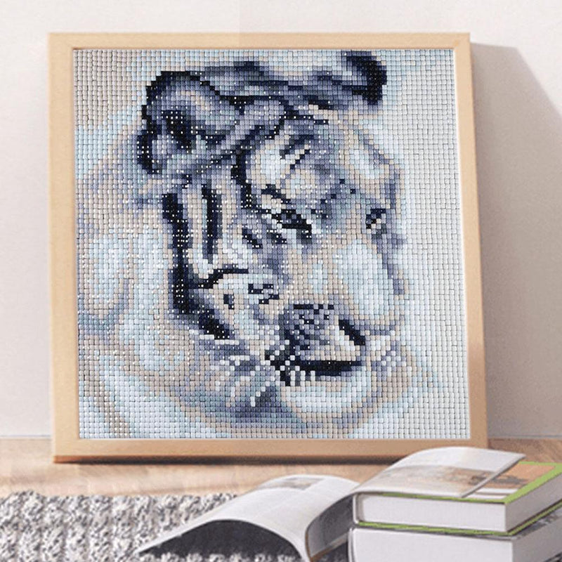 5D DIY Full Drill Square Diamond Painting Tiger Cross Stitch Embroidery Kit