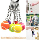 Tennis Key Pendant Simulation Tennis Pendant Key Ring Keychain_