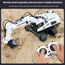 Remote Control Excavator Toys 1/20 11CH RC Digger Tractor with LED Sound